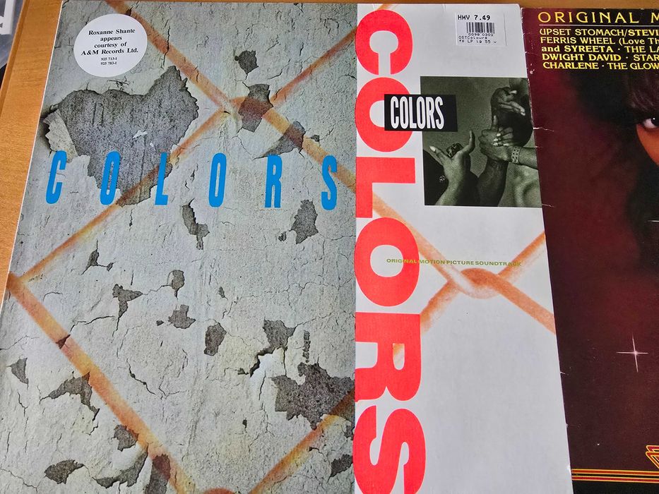 Płyty winylowe: COLORS , THE LAST DRAGON - słynna muzyka filmowa
