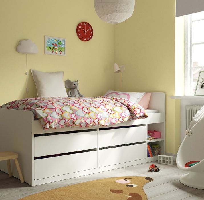 Łóżko 90x200, dzięciece z szufladami.
