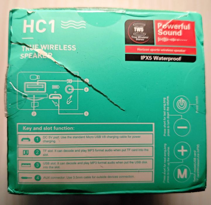 Все нове: акустична  колонка, картуз, стилус