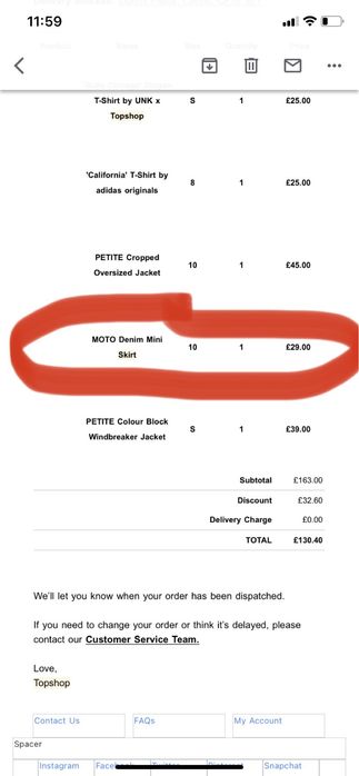 Topshop Spódniczka Jeansowa roz S