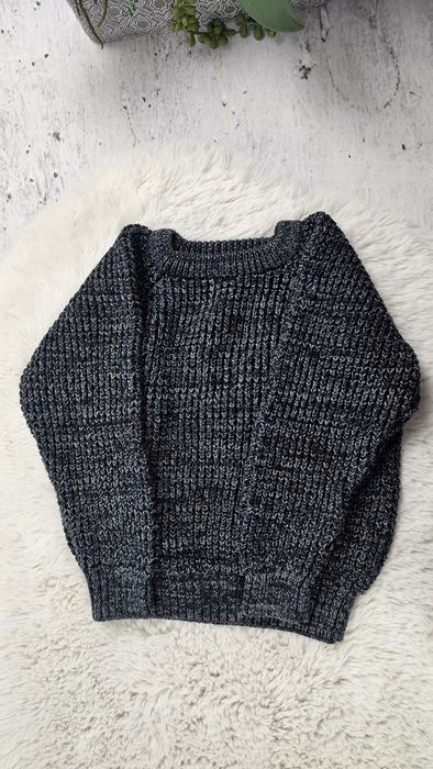 Sweter chłopięcy 110 cm bawełna