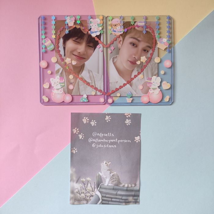 [KPop] Toploaders decorados