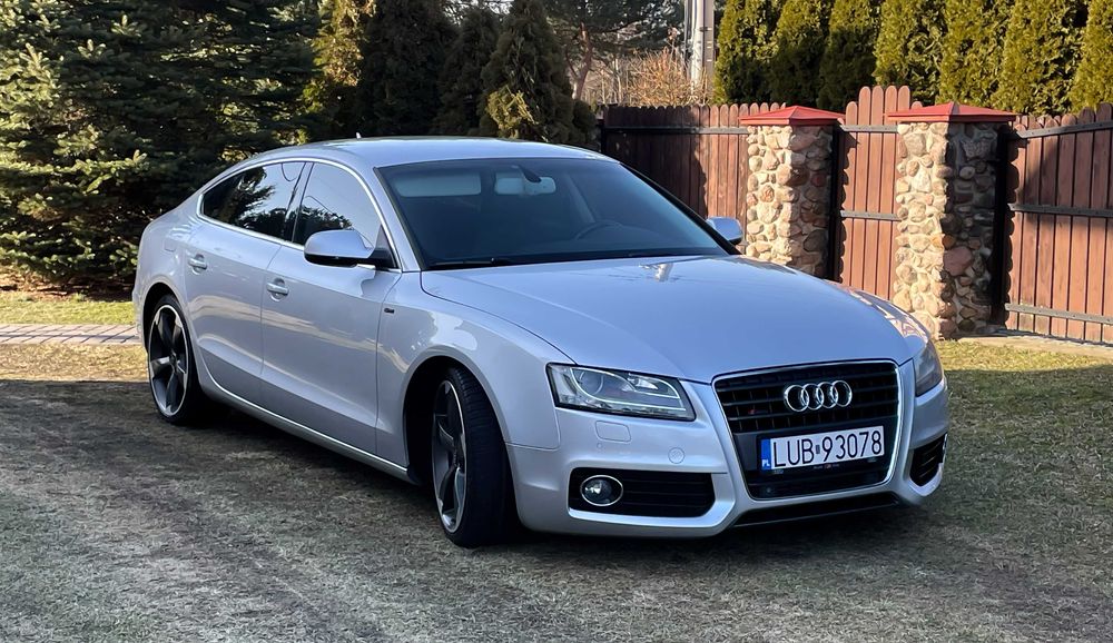 Audi A5 Sportback 2.0 TDI  - Zadbany, egzemplarz prywatny