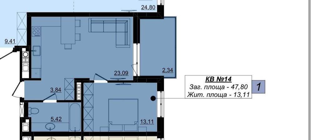 Продаж квартири у ЖК Residence Twenty-Two. Бізнес Клас. Ближній центр.‼️