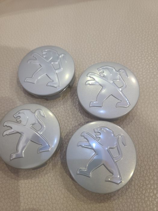 Ковпачки дисків оригінал  Peugeot 60mm