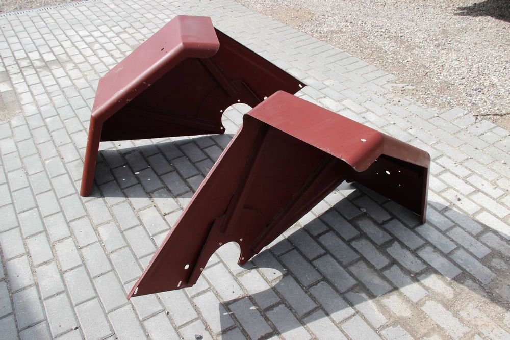 Błotniki błotnik tylny metalowy kwadrat C-360 C360-3P C360
