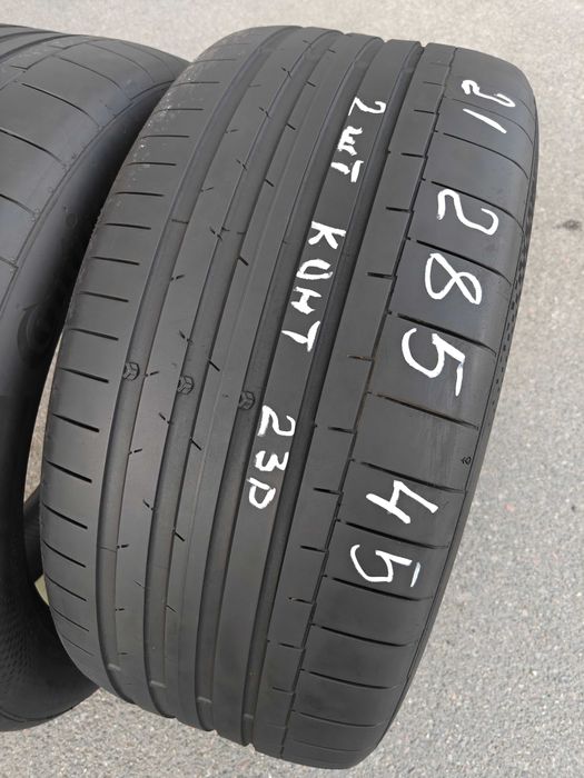 2шт Continental SportContact⁶ R21 285 45 шини літні