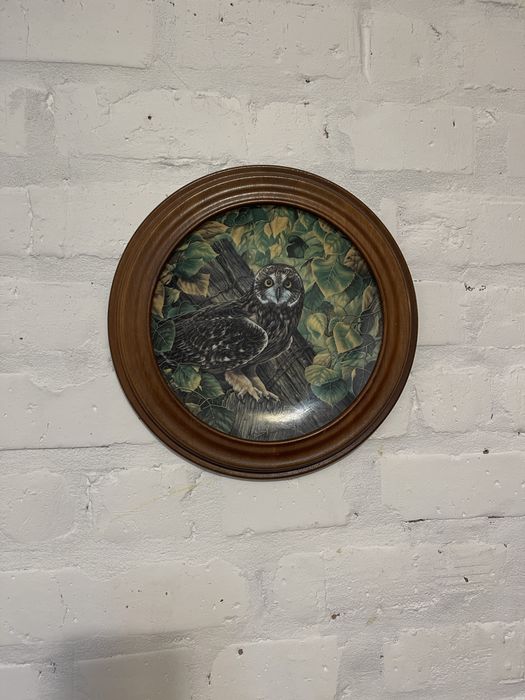 Тарілка сова колекційна