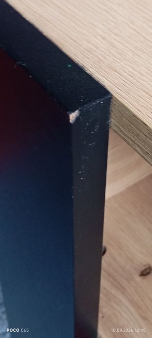 Stolik kawowy dąb artisan i czarny