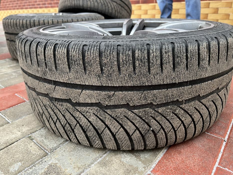 Диски BMW 437 style M, R19, Michelin Pilot зима