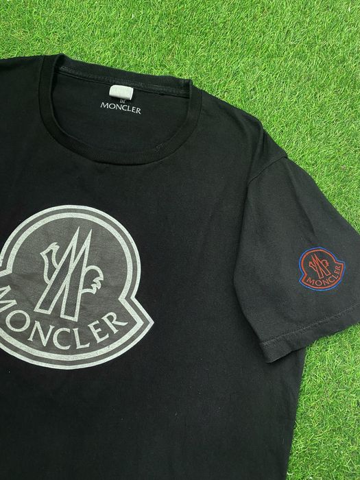 Футболка Moncler big logo ( L)