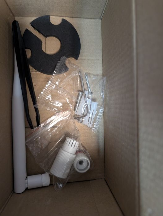 Kamera zewnętrzna wifi, aluminowy korpus, nowa