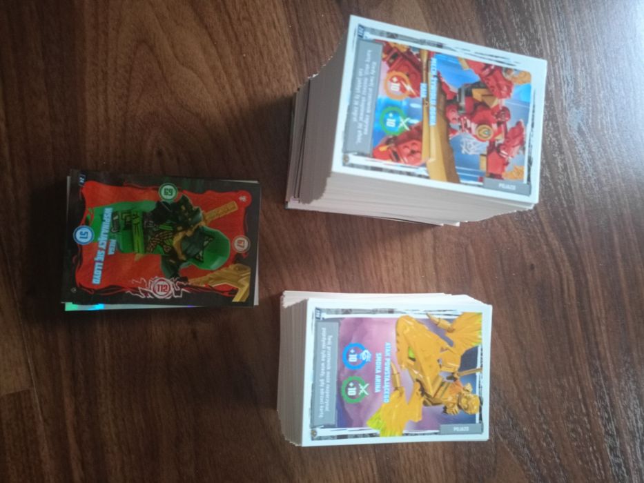 Karty LEGO Ninjago TCG 9 seria 9 następny poziom sprzedam
