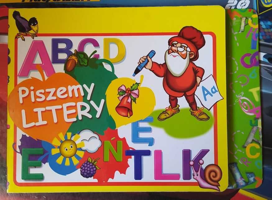 Piszemy litery Książeczka do wielokrotnego pisania