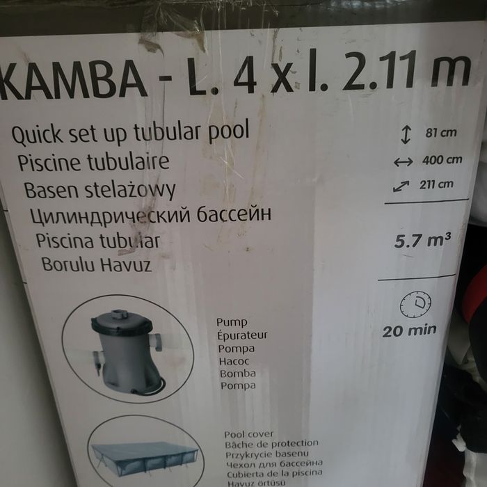 Basen Bloom z pompą