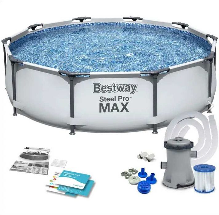 Каркасний басейн BestWay 56408 Steel Pro Max 305 х 76 см