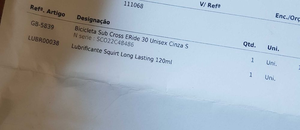 bicicleta eléctrica / sub cross Eride 30