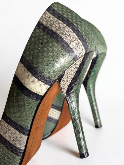 Givenchy Python Snakeskin туфлі човники — zdjęcie 3