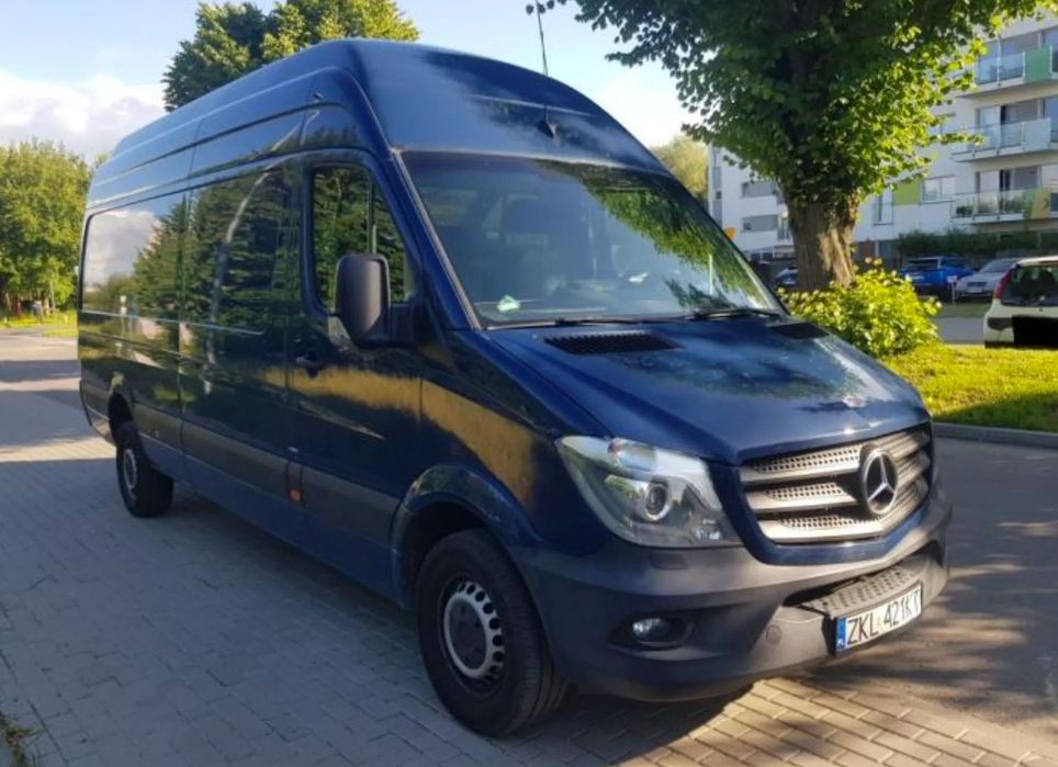 Mercedes-Benz SPRINTER  Sprinter 319 long wysoki automat L3H3 serwis ASO 1 właściciel