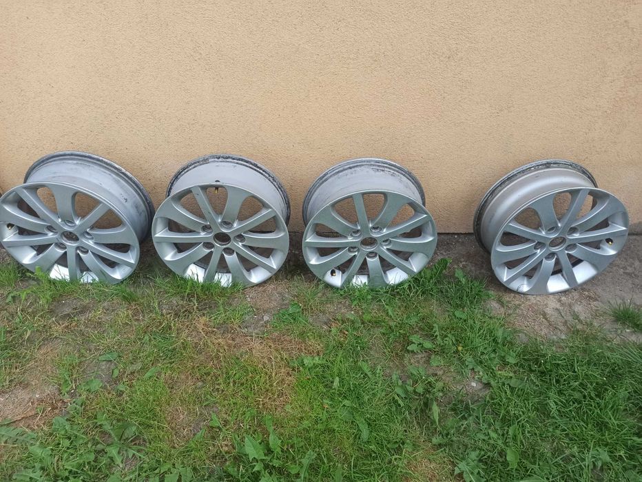 Sprzedam aluminiowe felgi Mazda 5*114,3