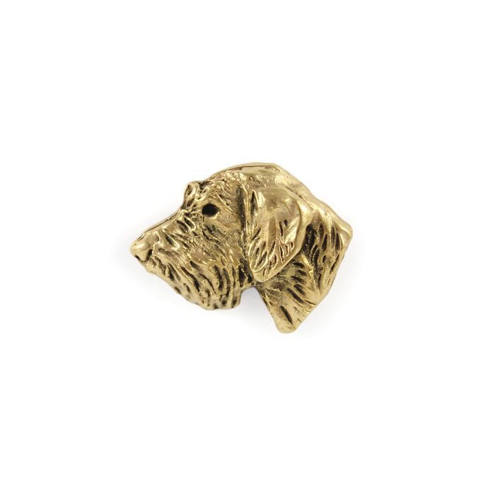 Jamnik szorstkowłosy II pin pozłocony Art-Dog