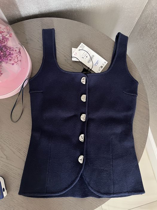 Zara casual майка новая