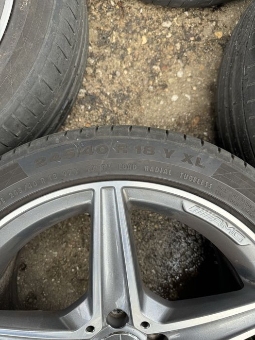 Koła alufelgi opony mercedes amg 245/40r18