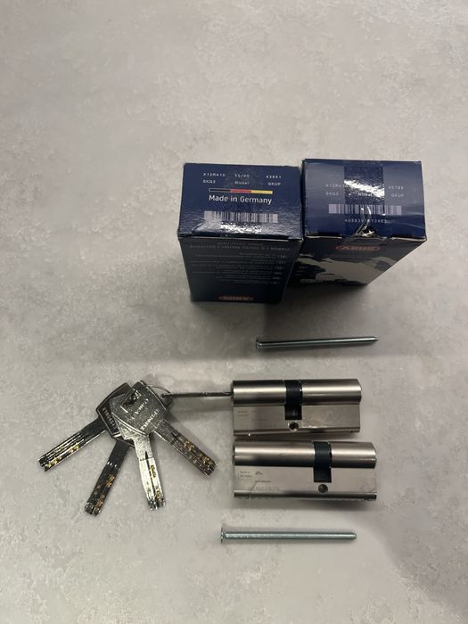 Abus X12 dwie wkladki do zamka w cenie jednej