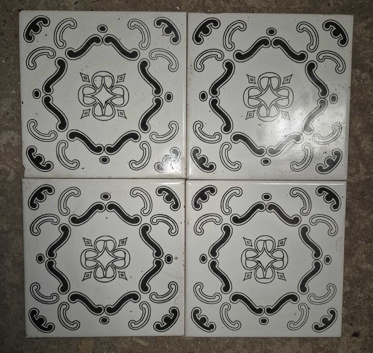 3 lotes de Azulejos Vintage (43 un) 15x15 – Restos de Stock