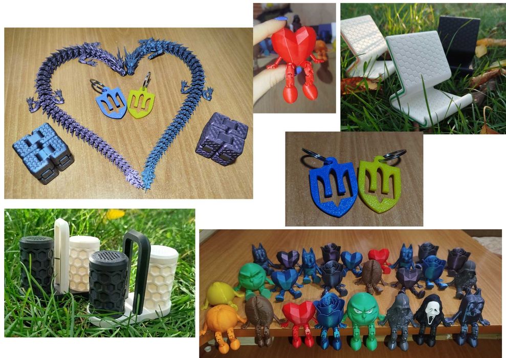 3D іграшки на будь-який смак