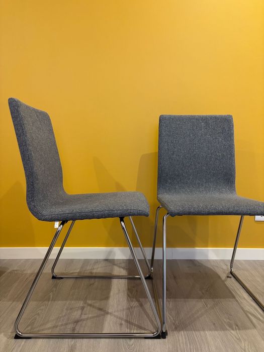 2 Cadeiras IKEA cinza
