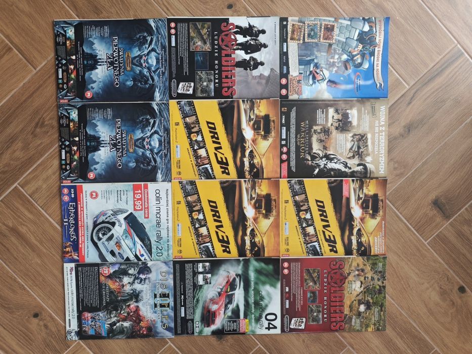 Czasopismo Komputer Świat GRY pełen rocznik z CD-R