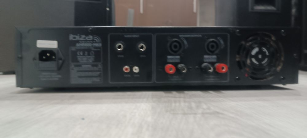 Amplificador IBIZA SOUND AMP600 MK2 2 x 600 W - Reservado