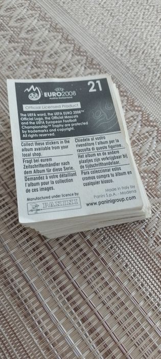 Cromos Euro 2008 Panini