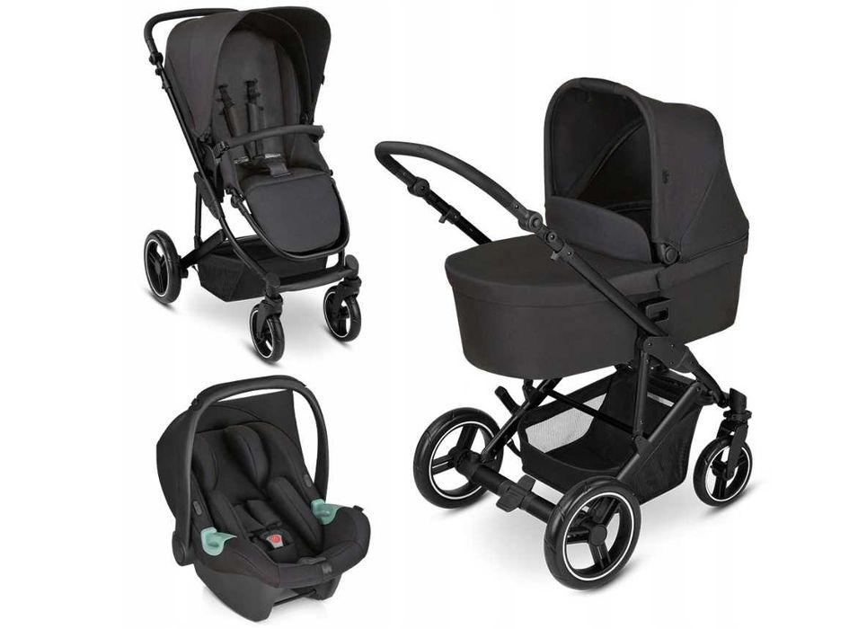 Wózek ABC Design 3w1 Aversa 4 Night czarny