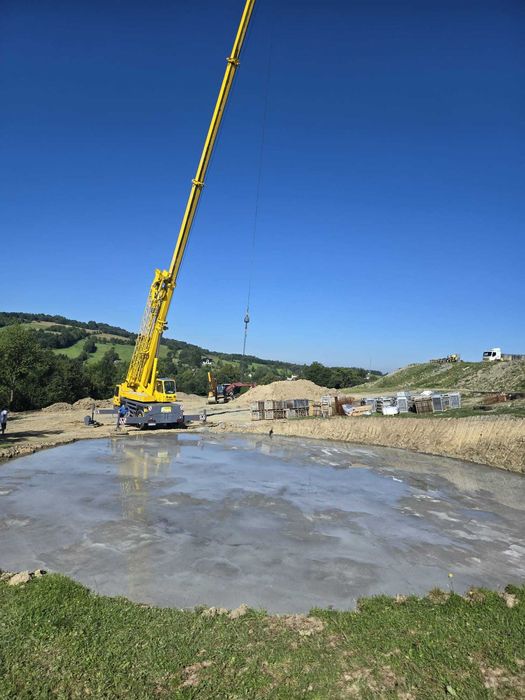 Usługi dźwigowe dźwig wynajem niskopodwozie Jasło Krosno Gorlice