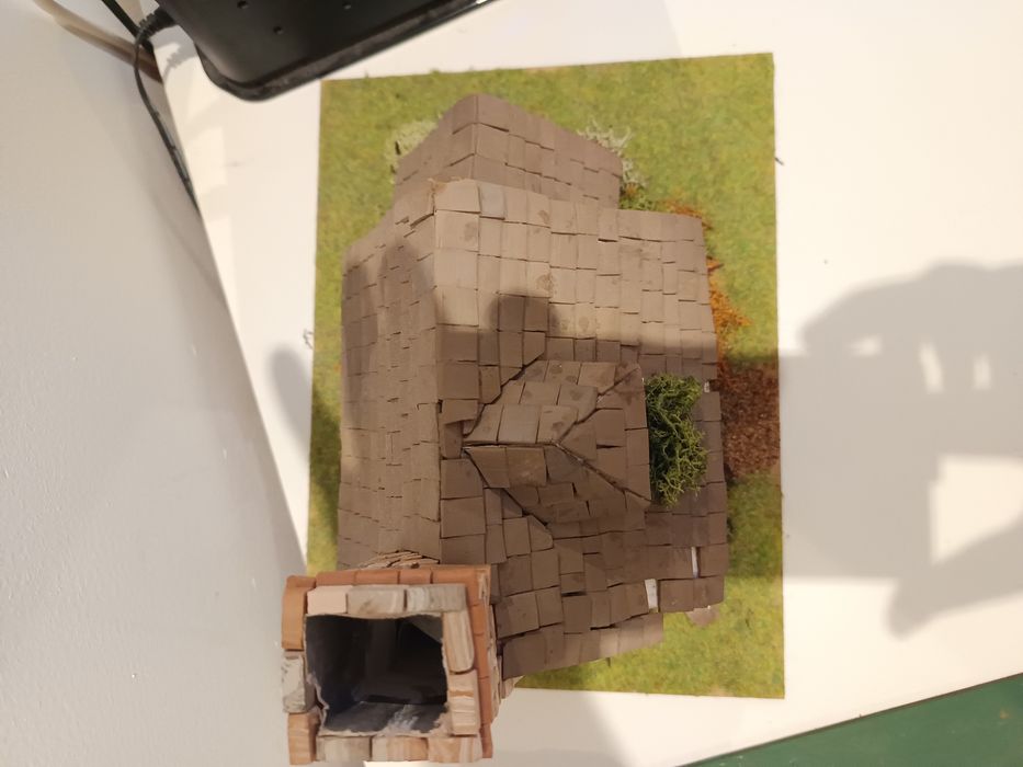 Casa em pedra feita a mão