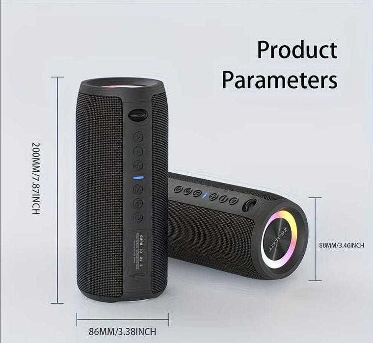 Бездротова портативна колонка ZEALOT S51 Pro 40W