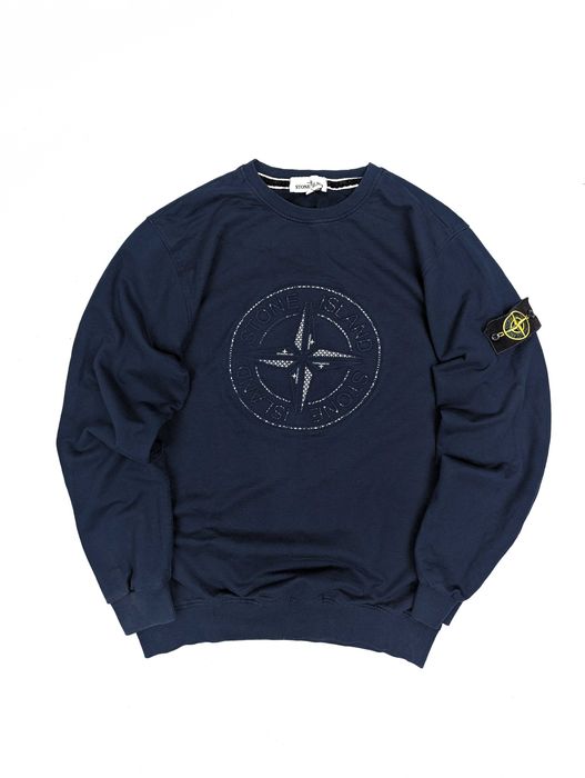 Stone Island granatowa bluza  XL