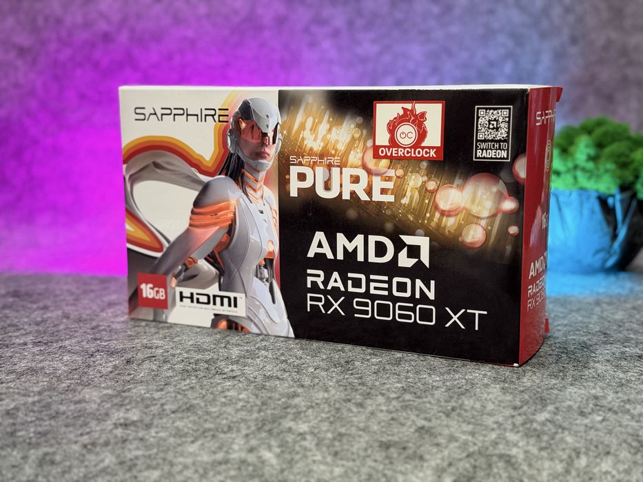 Гарантія! Білосніжна Sapphire Pure White RX 9060 XT 16G відеокарта | Trade In