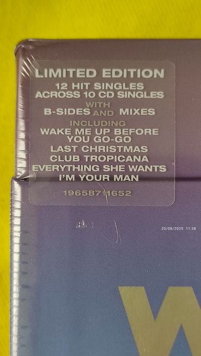 Wham - The Singles: Echoes From The Edge Of Heaven 10CD Boxset