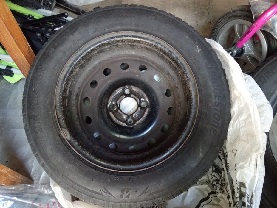 Резина з диском r14 bridgestone blizzak LM 005 2020