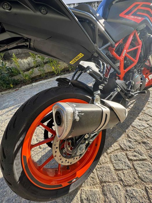 KTM Duke 125 - Acidentada