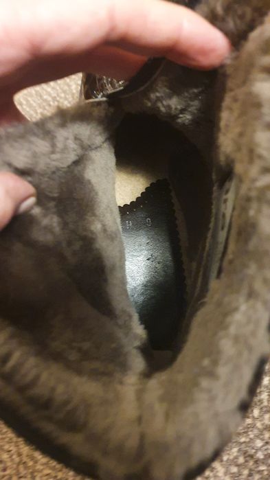 Botki damskie skórzane ARA rozm 39