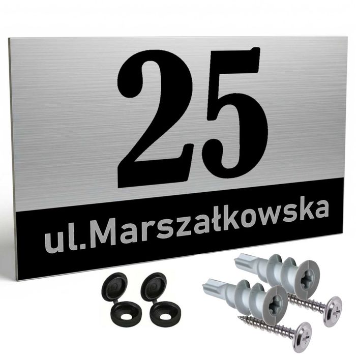 numer na dom tabliczka adresowa 2szt