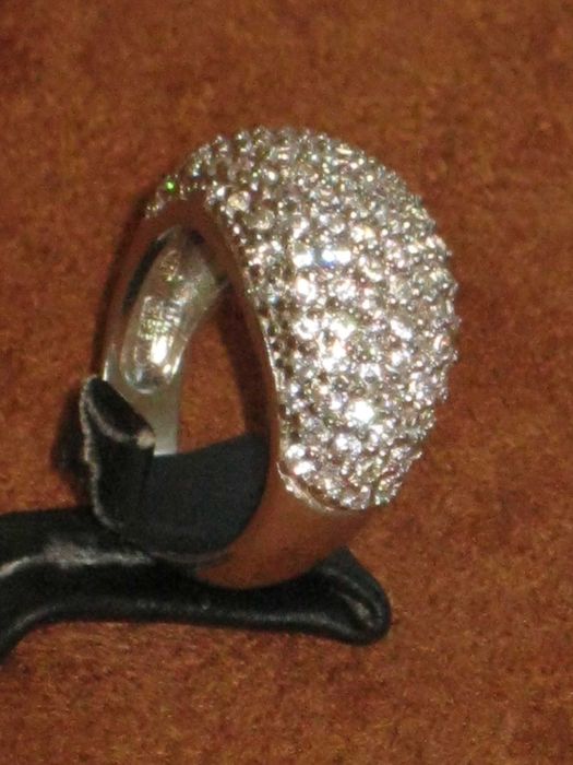 Anel Prata Maciça de Lei 925`/.. C/Contraste