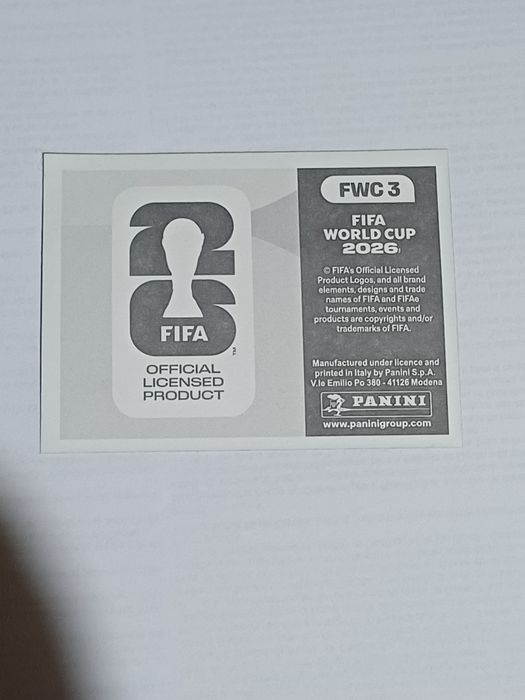 Cromo Especial Holográfico Oficial das Mascotes do Mundial FIFA 2026 (Panini)