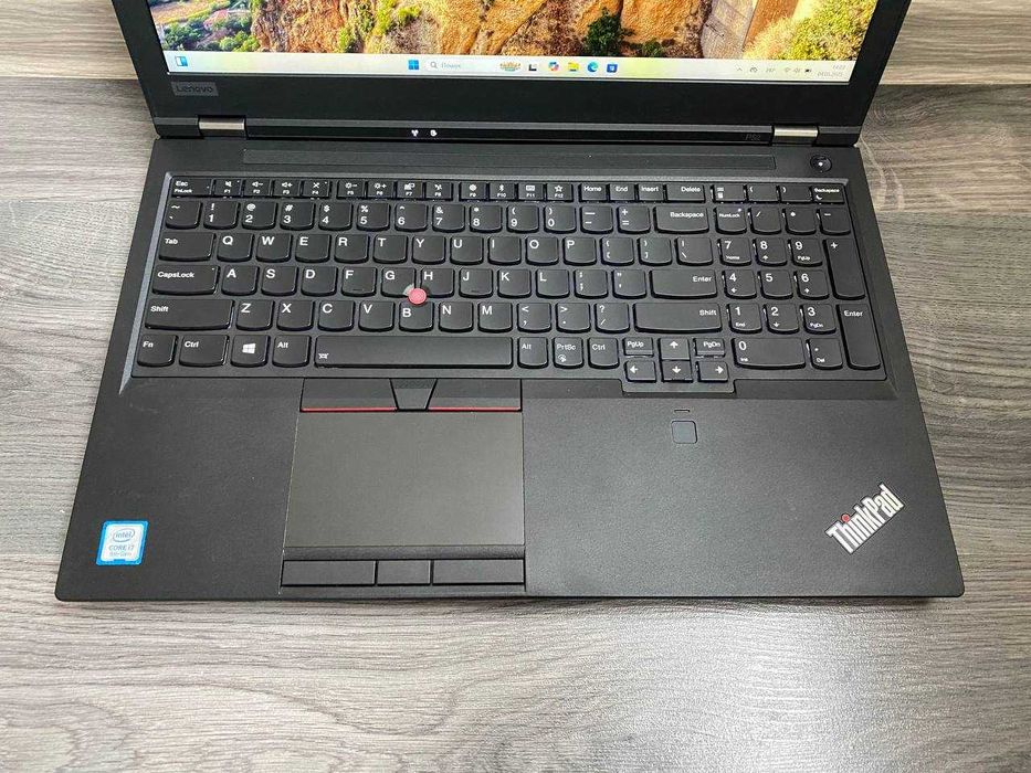 Потужний ноутбук Lenovo ThinkPad P52 i7-8750H  32GB / Quadro P1000 4GB