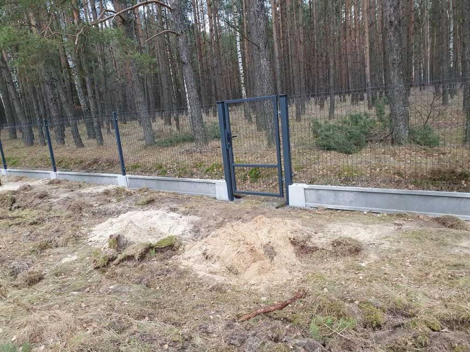 Płoty ogrodzenia, bramy wjazdowe ogrodzenie panelowe z montażem