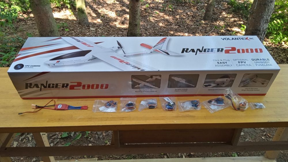 NOWY samolot/szybowiec rc Volantex Ranger 2000 Adamowizna • OLX.pl